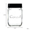 CONSOL JAR WITH NEW ASSORTED COLOURED LID, 250ML (105X69MM DIA)