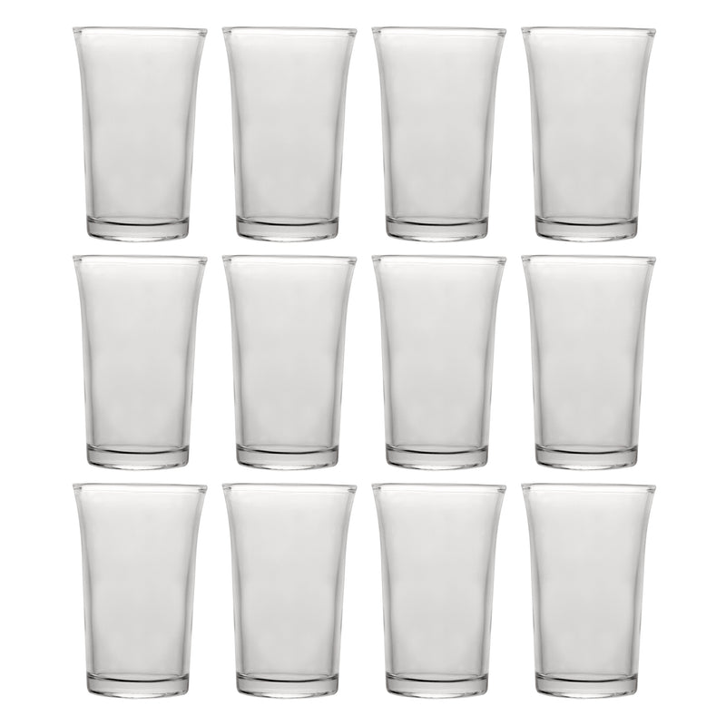 REGENT TALL HOT SHOT TOT GLASS 12 PACK, (50ML)