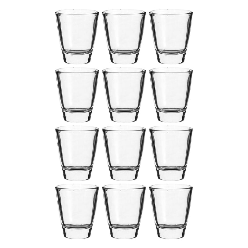 REGENT SINGLE TOT GLASS 12 PACK, (25ML)