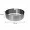 REGENT ASHTRAY ROUND STAINLESS STEEL, (100MM DIAX30MM)