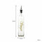 REGENT SQUARE OLIVE OIL & VINEGAR BOTTLES WITH POURERS AND GOLD PRINT, 500ML (262X74X74MM)