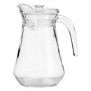 REGENT GLASS WATER JUG WITH CLEAR LID, 1.3LT (215X155X135MM DIA) [CATERING]