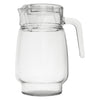 REGENT GLASS WATER JUG WITH CLEAR LID, 1.6L (205X160X120MM DIA) [CATERING]