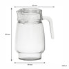 REGENT GLASS WATER JUG WITH CLEAR LID, 1.6L (205X160X120MM DIA) [CATERING]