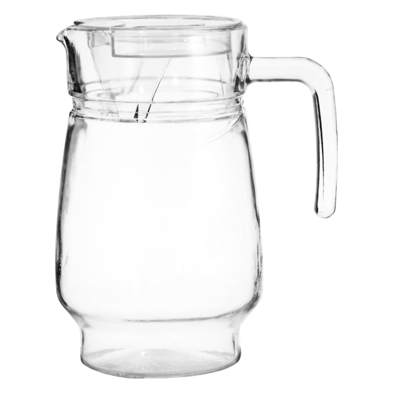 REGENT GLASS WATER JUG (1LT) & 4 WILLY TUMBLERS (340ML) - 5 PIECE SET