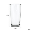 REGENT GLASS WATER JUG (1LT) & 4 WILLY TUMBLERS (340ML) - 5 PIECE SET