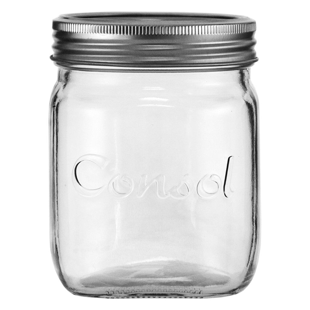 CONSOL PRESERVE JAR 500ML, (120X90MM DIA)