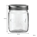 CONSOL PRESERVE JAR 500ML, (118X100MM DIA)