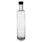 CONSOL ROUND OIL & VINEGAR BOTTLE WITH BLACK LID, 500ML (285XX60MM DIA)