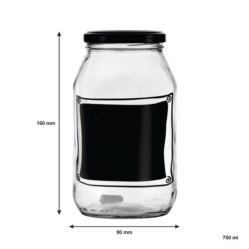 REGENT CHALKBOARD NOTES JAR, 750ML