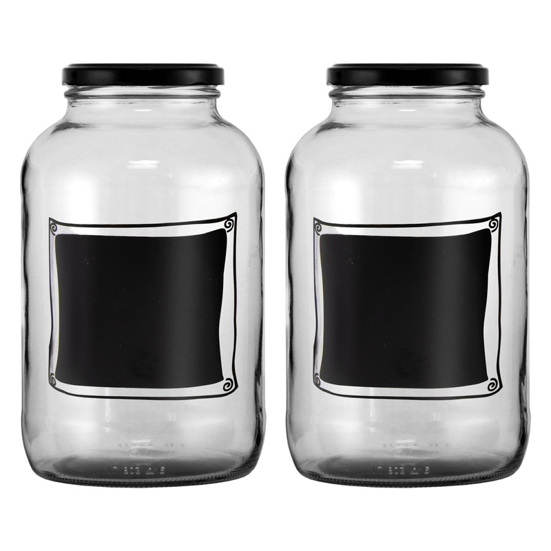 REGENT CHALKBOARD NOTES JARS 2 PACK, 2LT (218X128MM DIA)