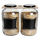 REGENT CHALKBOARD NOTES JARS 2 PACK, 2LT (218X128MM DIA)