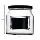 REGENT CHALKBOARD NOTES JARS 4PCS GRIP PACK, 500ML (95X100MM DIA)