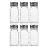 REGENT CLEOPATRA GLASS SALT & PEPPER SHAKERS 6 PACK, 70ML (90X40X40MM)