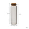 REGENT GLASS BOTTLES WITH CORK LIDS 4PCS, 100ML (37MM DIAX128MM)