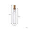 REGENT GLASS BOTTLES WITH CORK LIDS 12PCS, 30ML (22MM DIAX104MM)