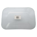 REGENT RECTANGULAR PLATTER BUBBLE GLASS - LARGE, (430X290MM)