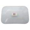 REGENT RECTANGULAR PLATTER BUBBLE GLASS - LARGE, (430X290MM)