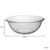 MARINEX GLASS MIXING BOWL, 3LT (100X265MM DIA)