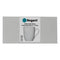 REGENT WHITE BULLET SHAPE COFFEE MUG 4 PACK, (330ML)