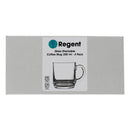 REGENT GLASS STACKABLE COFFEE MUG 4 PACK, (300ML)