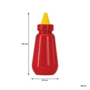 REGENT PLASTIC TEAR DROP SAUCE BOTTLE RED 6 PACK,  (250ML)