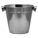 BAR BUTLER ICE BUCKET WITH KNOB HANDLES ST STEEL, 1LT (135X140MM DIA)