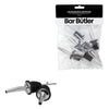 BAR BUTLER FREE FLOW POURERS ST STEEL 6 PACK, (30MM DIA (24MM SEAL DIA) X116MM)