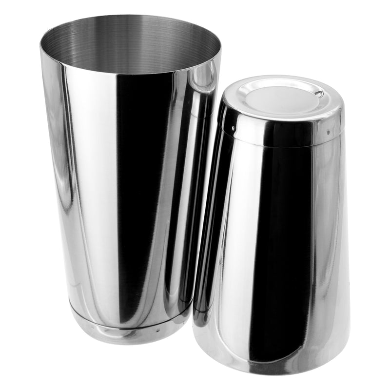 BAR BUTLER BOSTON COCKTAIL SHAKER STAINLESS STEEL, 600ML l 800ML (85MM DIAX135MM l 90MM DIAX160MM)