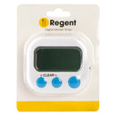 REGENT KITCHEN TIMER DIGITAL ABS WHITE, (70X65X20MM)