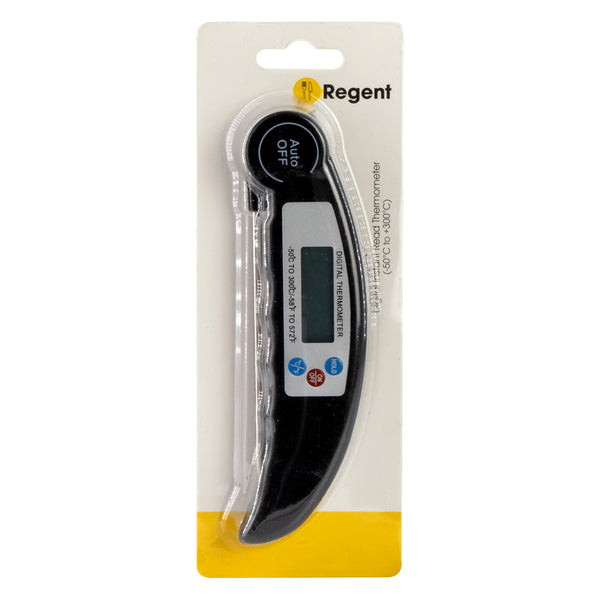 REGENT INSTANT READ DIGITAL THERMOMETER -50 DEG. C TO +300 DEG. C, (155X40X20MM)