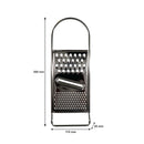 REGENT KITCHEN FLAT GRATER STAINLESS STEEL, (300X115X20MM)