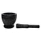 REGENT KITCHEN MORTAR AND PESTLE PLASTIC, (120X135MM DIA l 195X40MM DIA)