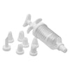 REGENT BAKEWARE ICING SYRINGE 8 PIECE SET, (180MMX45MM DIA)