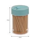 REGENT BAMBOO TOOTHPICKS IN A DISPENSER 300 PIECES, (45MM DIAX70MM)