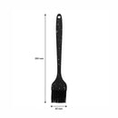 REGENT KITCHEN BASTING BRUSH AND TURNER SET NYLON SPECKLED BLACK, (45X260MM l 80X300MM)