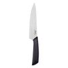 REGENT KITCHEN PREMIUM CHEF KNIFE WITH BLACK AND GREY HANDLE, (325X30MM)