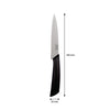 REGENT KITCHEN PREMIUM UTILITY KNIFE WITH BLACK AND GREY HANDLE, (230X22MM)