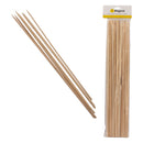 REGENT BAMBOO MARSHMALLOW SKEWERS 50PCS, (395X4MM DIA)