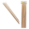 REGENT BAMBOO MARSHMALLOW SKEWERS 50PCS, (395X4MM DIA)