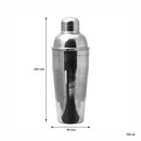 BAR BUTLER COCKTAIL SHAKER ST STEEL, 700ML (90MM DIAX240MM)