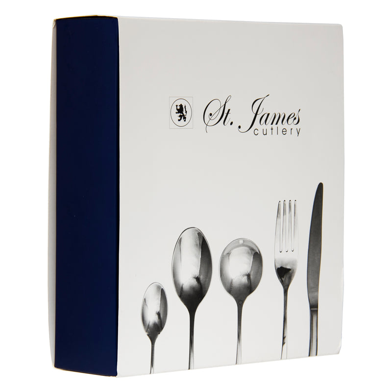 ST. JAMES CUTLERY KENSINGTON 30 PIECE SET IN CARDBOARD GIFT BOX