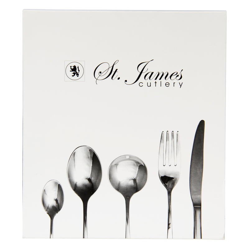 ST. JAMES CUTLERY KENSINGTON 30 PIECE SET IN CARDBOARD GIFT BOX