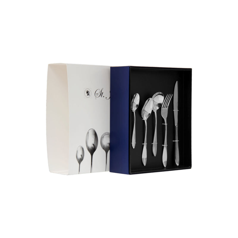 ST. JAMES CUTLERY KENSINGTON 40 PIECE SET IN CARDBOARD GIFT BOX