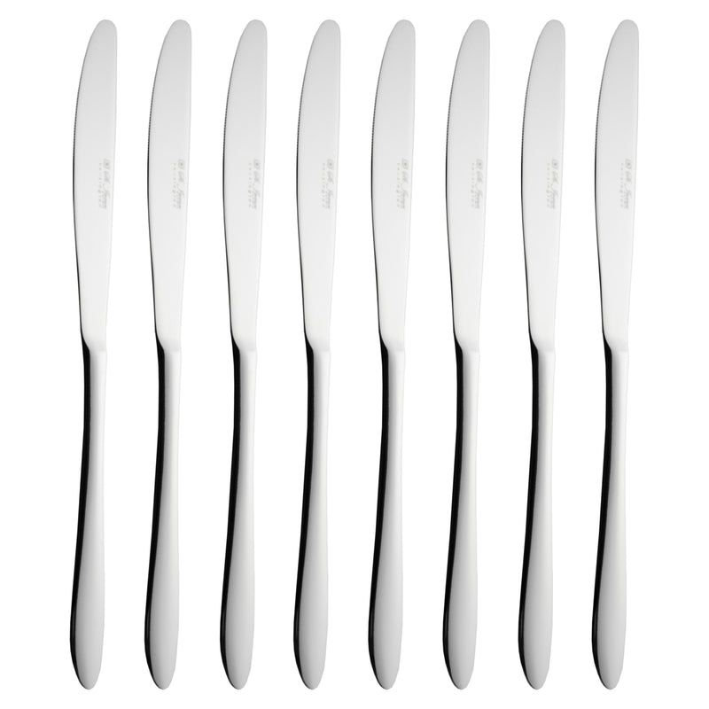 ST. JAMES CUTLERY KENSINGTON 58 PIECE SET IN WOODEN CANTEEN