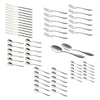 ST. JAMES CUTLERY KENSINGTON 62 PIECE SET IN CARDBOARD GIFT BOX