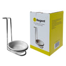 REGENT KITCHEN SPOON REST CHROME STAND WITH CERAMIC BOWL, (110X110X175MM)