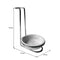 REGENT KITCHEN SPOON REST CHROME STAND WITH CERAMIC BOWL, (110X110X175MM)