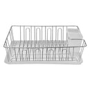 REGENT CHROME DISH RACK WITH TRAY, (430X350X115MM)