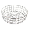 REGENT CHROME ROUND WIRE BREAD BASKET LARGE (254MM DIAX75MM)